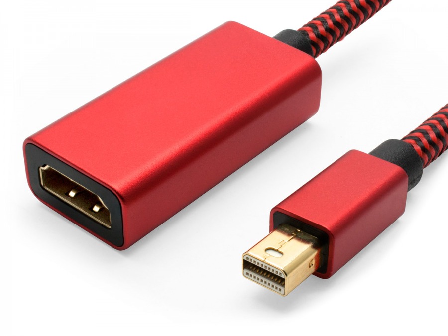 15cm Mini-DisplayPort to HDMI 2.0 Adapter (Supports 4K/60Hz) - Thunderbolt Socket Compatible