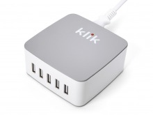 5-Port 8A Desktop USB Charger with Smart-Power Delivery (Thumbnail )