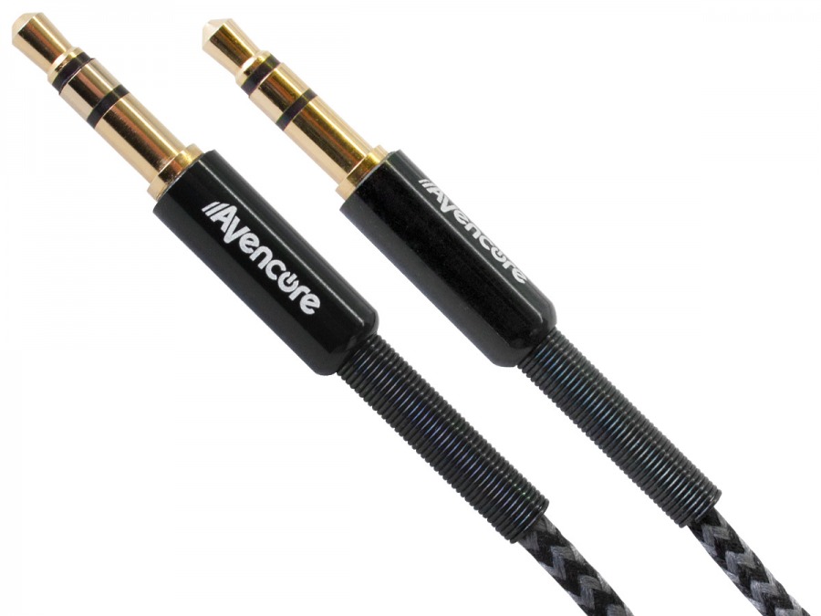 50cm Avencore Platinum Series NANITE: 3.5mm Stereo Audio Cable (Photo )