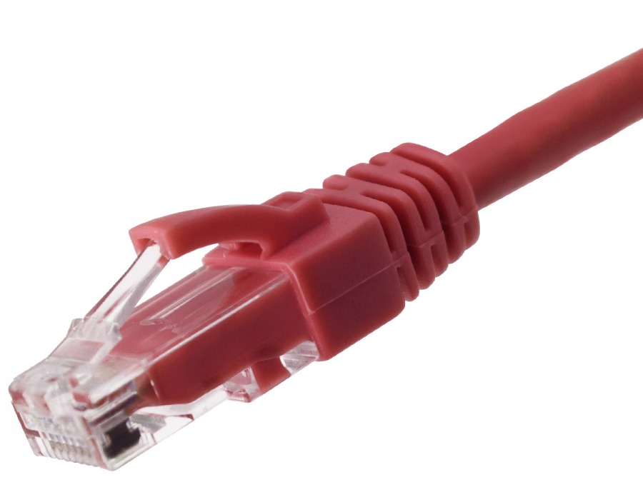 5m CAT6 RJ45 Ethernet Cable (Red) (Photo )