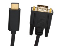 1.8m USB Type-C to VGA Cable (1080p/60Hz) (Thumbnail )