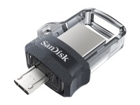 64GB SanDisk Ultra Dual USB 3.0 Drive with USB Type-A & Micro USB Interfaces (Thumbnail )