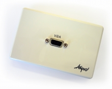 Amped Classic VGA (White Wall Plate) (Photo )