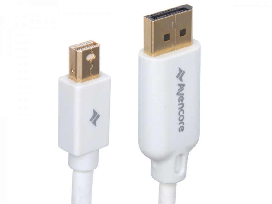 Avencore 0.5m Mini-DisplayPort to DisplayPort Cable (HBR2 Ultra HD Compatible) (Photo )