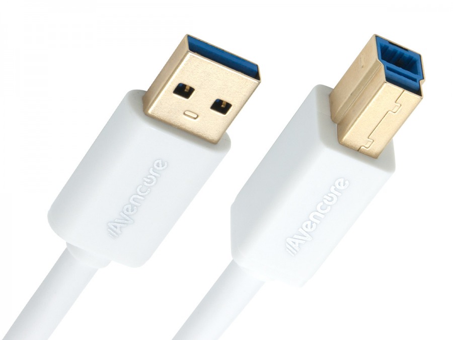 Avencore 0.5m SuperSpeed USB 3.0 Cable (Type A-Male to B-Male) (Photo )