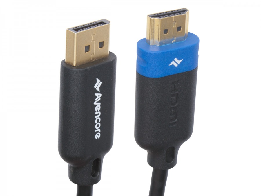 Avencore 1.5m DisplayPort to HDMI Cable (Ultra HD 4K Compatible) (Photo )