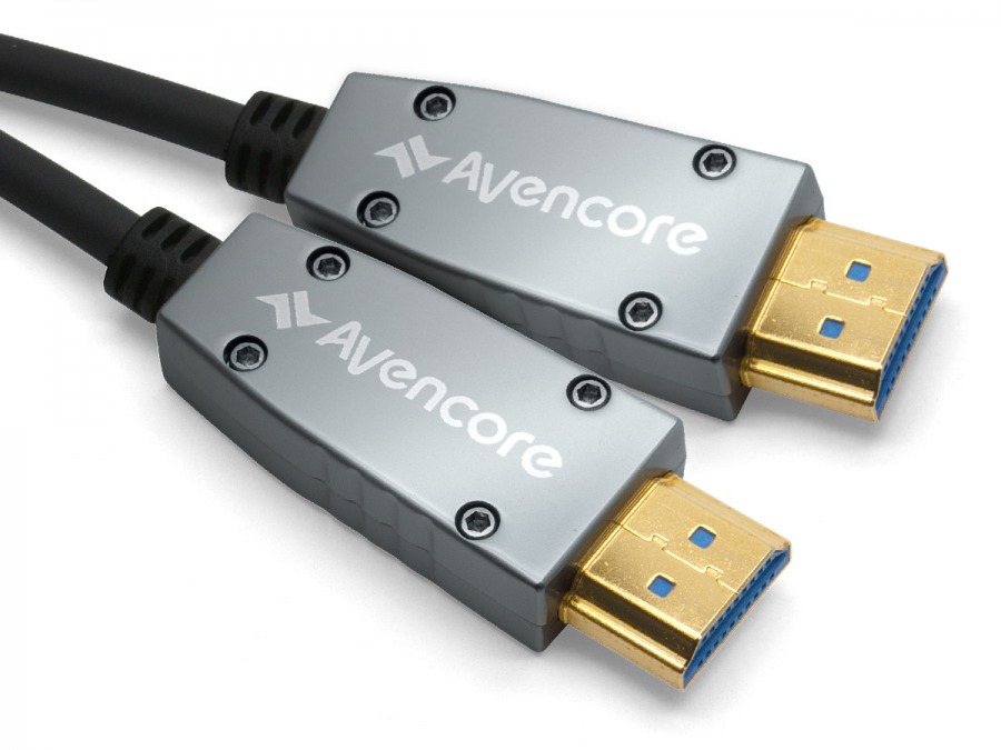 Avencore Carbon Series 100m HDMI Active Optical Cable (Supports Ultra HD 4K@60Hz) (Photo )