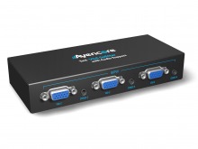 Avencore Powered 4-Way VGA Splitter with Audio (500MHz) (Thumbnail )