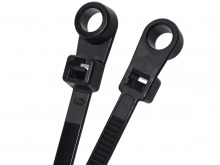 Avencore Tiger Ties - UV Stable Mounting Head Cable Ties 200mm x 4.8mm (100pk) (Thumbnail )