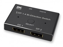 Bi-Directional DisplayPort 1x2 Switch (Supports 8K/30Hz) (Thumbnail )