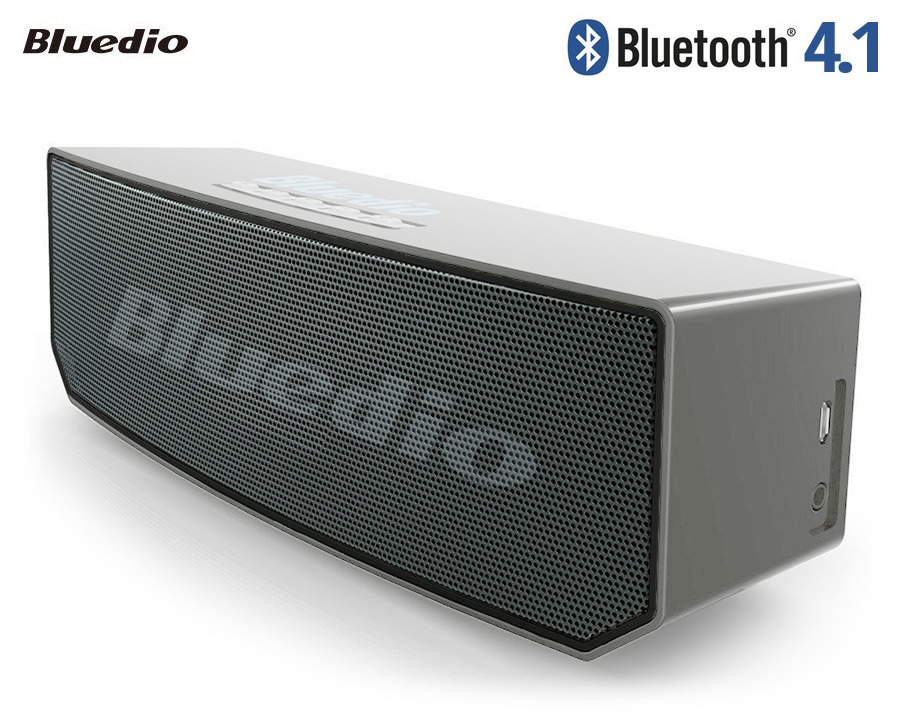Bluedio BS-5 Dual-Driver Bluetooth Speaker with Li-Polymer Battery