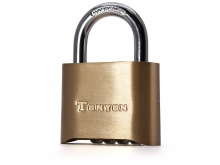 Heavy-Duty Brass 4-Digit Combination Padlock (25mm Shackle)
