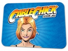 Cable Chick Mouse Pad