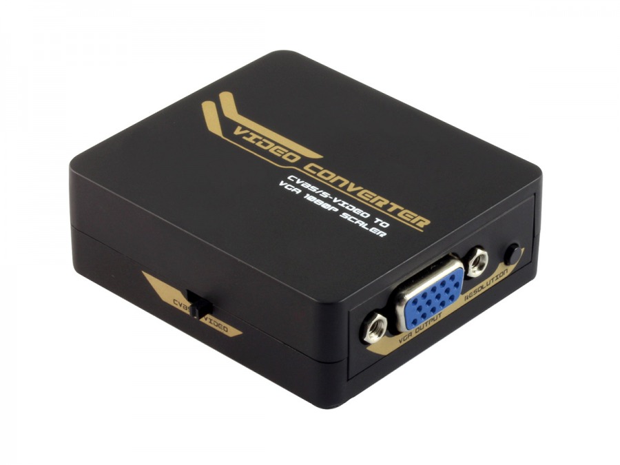 Composite RCA and S video to HDMI Video Upscale Converter