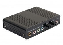 External USB Sound Card & Headphone Amplifier (USB to 5.1 Digital & Analogue Audio for Windows)