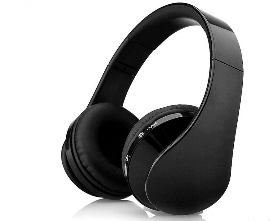 Folding Stereo Bluetooth Headset with Optional 3.5mm Input