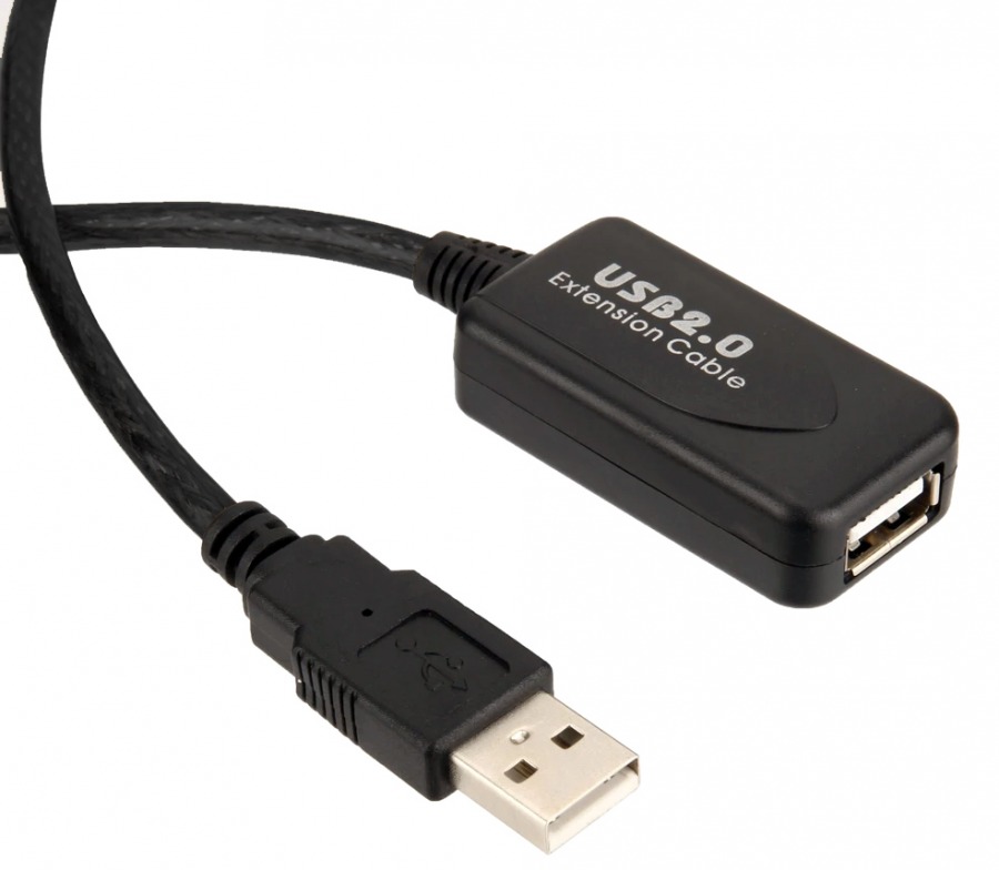 High-End 15M USB 2.0 Repeater Extension Cable (A Male to A Female) (Photo )