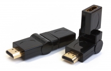Hinged HDMI Double Jointed Adaptor (Male to Female) (Photo )