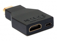 Inline HDMI ESD & Surge Protector + Power Regulator (3-in-1 Protection)