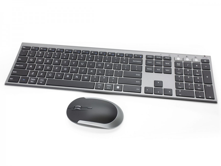 Multi-Device 2.4Ghz & Bluetooth Keyboard and Mouse Combo (Photo )