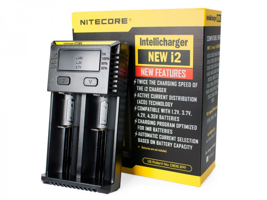 2-Port Multi-Format Intelligent Rechargeable Battery Charger (Li-ion, Ni-MH & Ni-CD) (Photo )