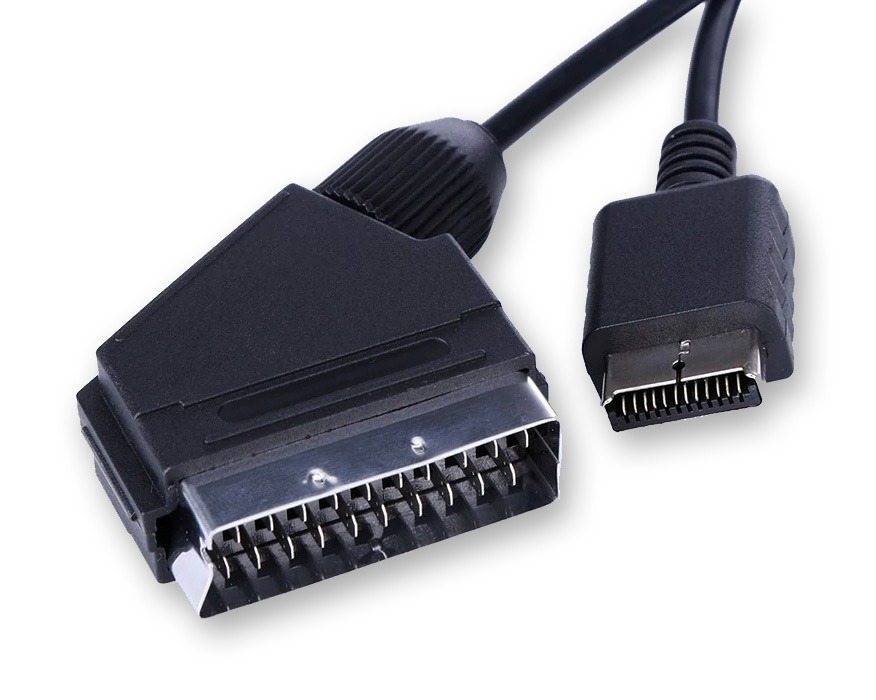 Playstation RGB SCART Cable (PS1, PS2 & PS3 Compatible) (Photo )
