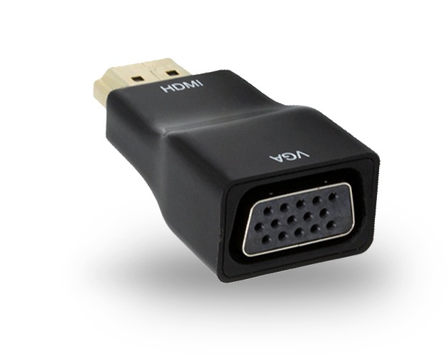 Plug & Play HDMI to VGA Adapter (Photo )