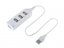 Pocket Sized 4-Port USB 2.0 Hub