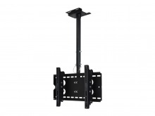 Premium LCD & Plasma TV Ceiling Mount Bracket - 45kg (Black) (Thumbnail )