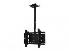 Premium LCD & Plasma TV Ceiling Mount Bracket - 45kg (Black) (Thumbnail )