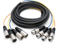 Pro Series 10m XLR 4-Way Snake (Male to Female) (Thumbnail )