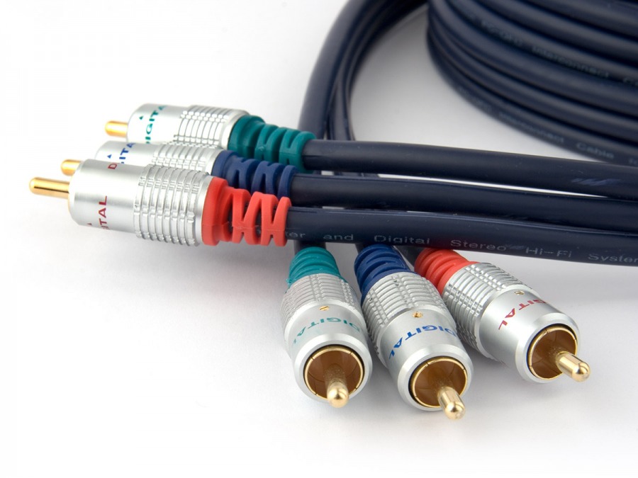 Pro Series 12m Component Video Cable RGB (3x RCA to 3x RCA) (Photo )