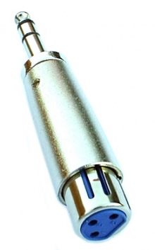 Pro Series Stereo XLR (Female) to 1/4 inch (Male) Adapter (Photo )