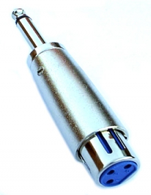 Pro Series XLR (Female) to 1/4 inch (Male) Adapter (Photo )