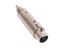 Pro Series XLR (Female) to RCA (Male) Adapter