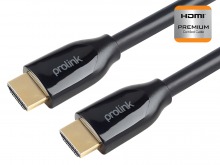 Prolink 0.5m Premium Certified HDMI Cable (Supports Ultra HD 4K@60Hz HDMI 2.0) (Thumbnail )