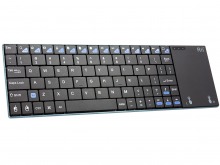 Rii 2.4GHz Rechargable Compact Wireless Keyboard with Touchpad (Thumbnail )