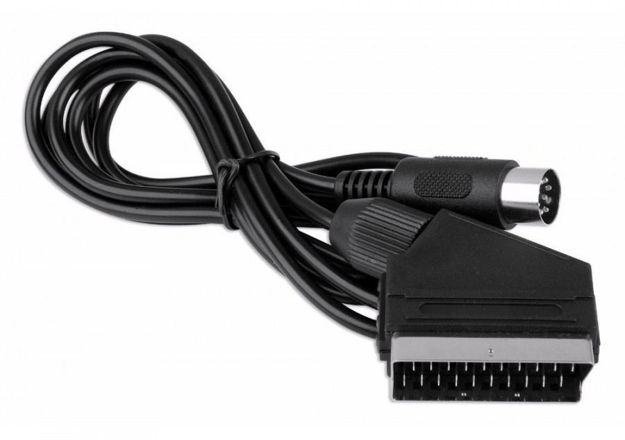 Sega Master System MK1 & Mega Drive MK1 to RGB SCART AV Cable (Retro Gaming Cable) (Photo )