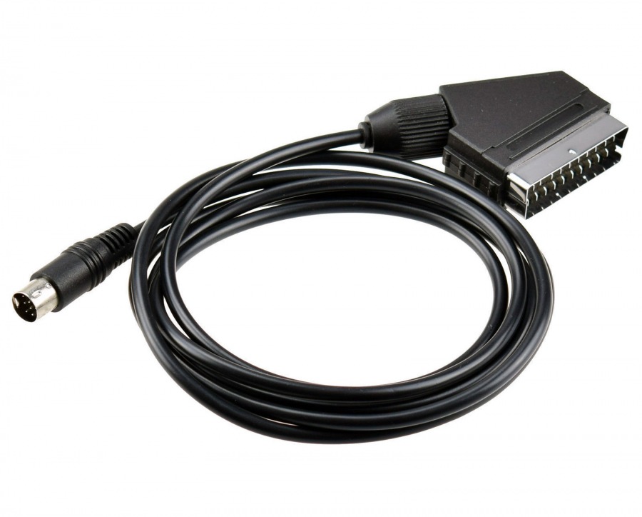 Sega Mega Drive MK2 to RGB SCART AV Cable (Retro Gaming Cable) (Photo )