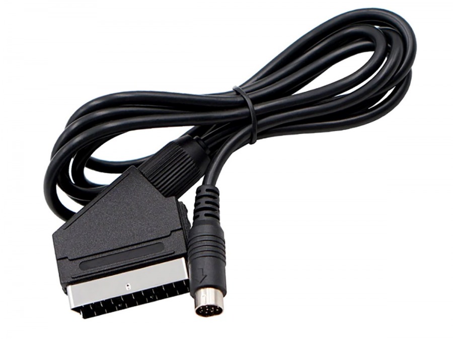 Sega Saturn to RGB SCART AV Cable (Retro Gaming Cable) (Photo )