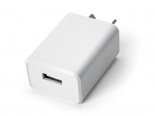 Single Socket USB Wall Charger (5V/2A - White) (Thumbnail )