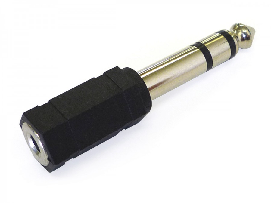 Stereo 3.5mm Socket to 6.5mm Jack Adaptor (Photo )