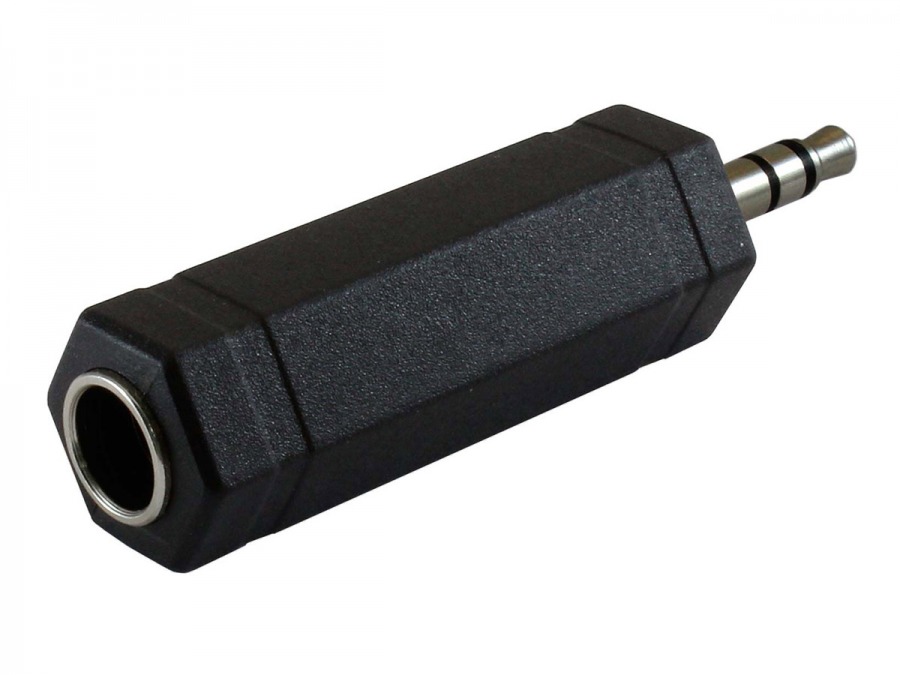 Stereo 6.5mm Socket to 3.5mm Jack Adaptor (Photo )