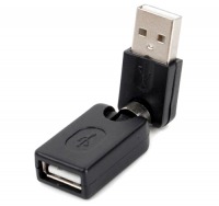 Swivel USB 2.0 Adaptor (Type-A, Male to Female) (Thumbnail )