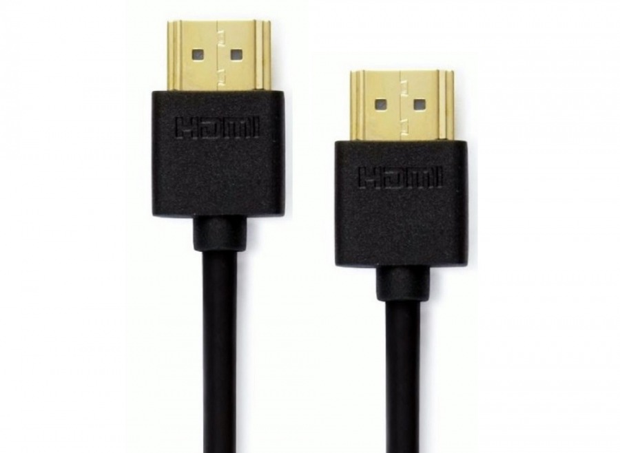 Ultra-Thin 1m HDMI Cable (HDMI v2.0 High Speed with Ethernet) (Photo )