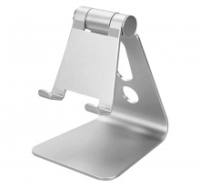 Universal Aluminium Phone & Tablet Stand (for Small Tablets & Phones) (Thumbnail )