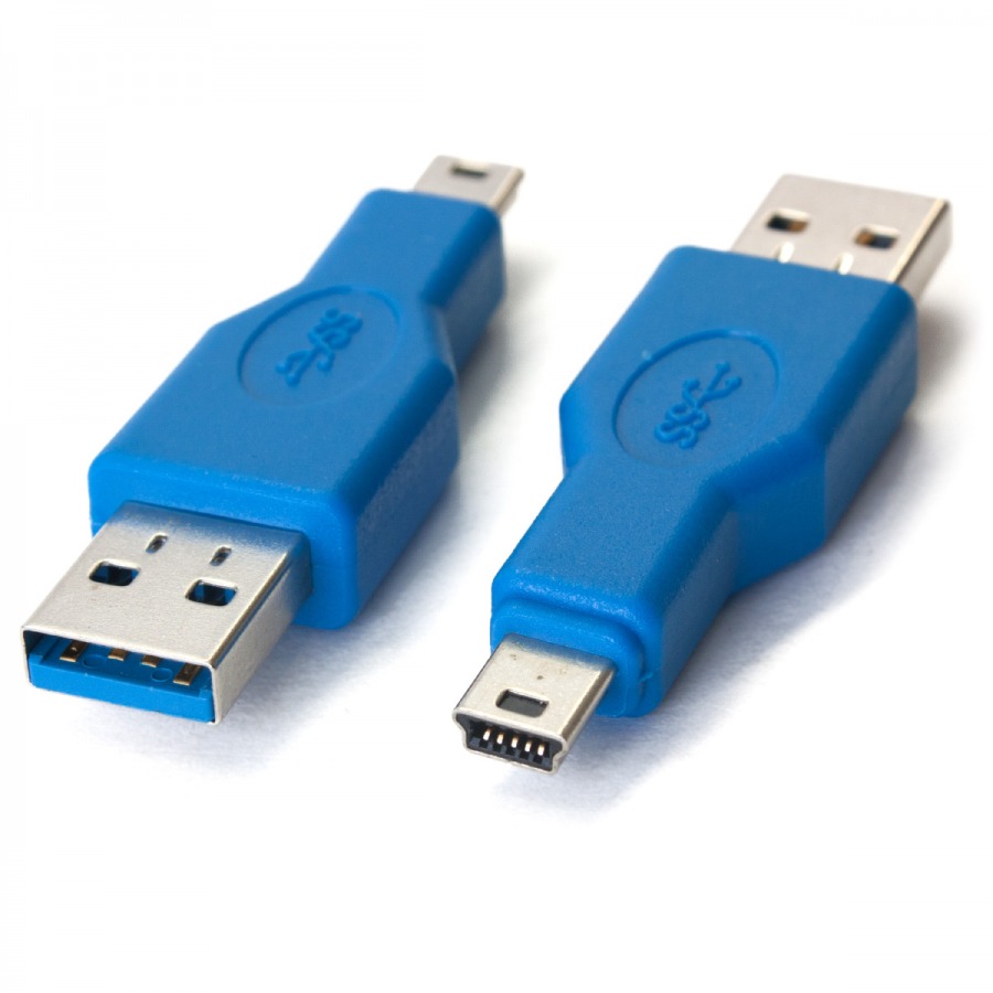 USB 3.0 Adaptor Type-A Male to Mini-B 10-Pin Male (Photo )