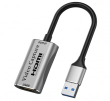 USB 3.0 HDMI Capture & Recording (4K/60Hz Input, 1080p/60Hz Capture)
