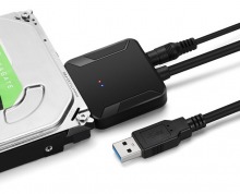 USB 3.0 to SATA HDD Adapter Cable Kit (Supports SSD, 2.5" & 3.5" SATA Drives) (Thumbnail )