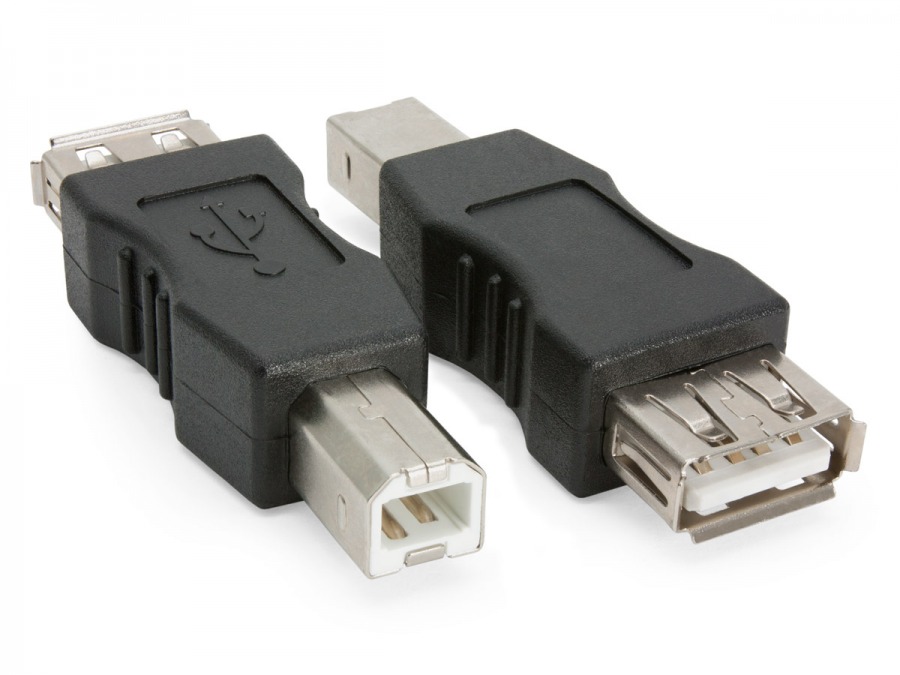 USB Type A Female To Type B Male Adapter USB A B Adapter